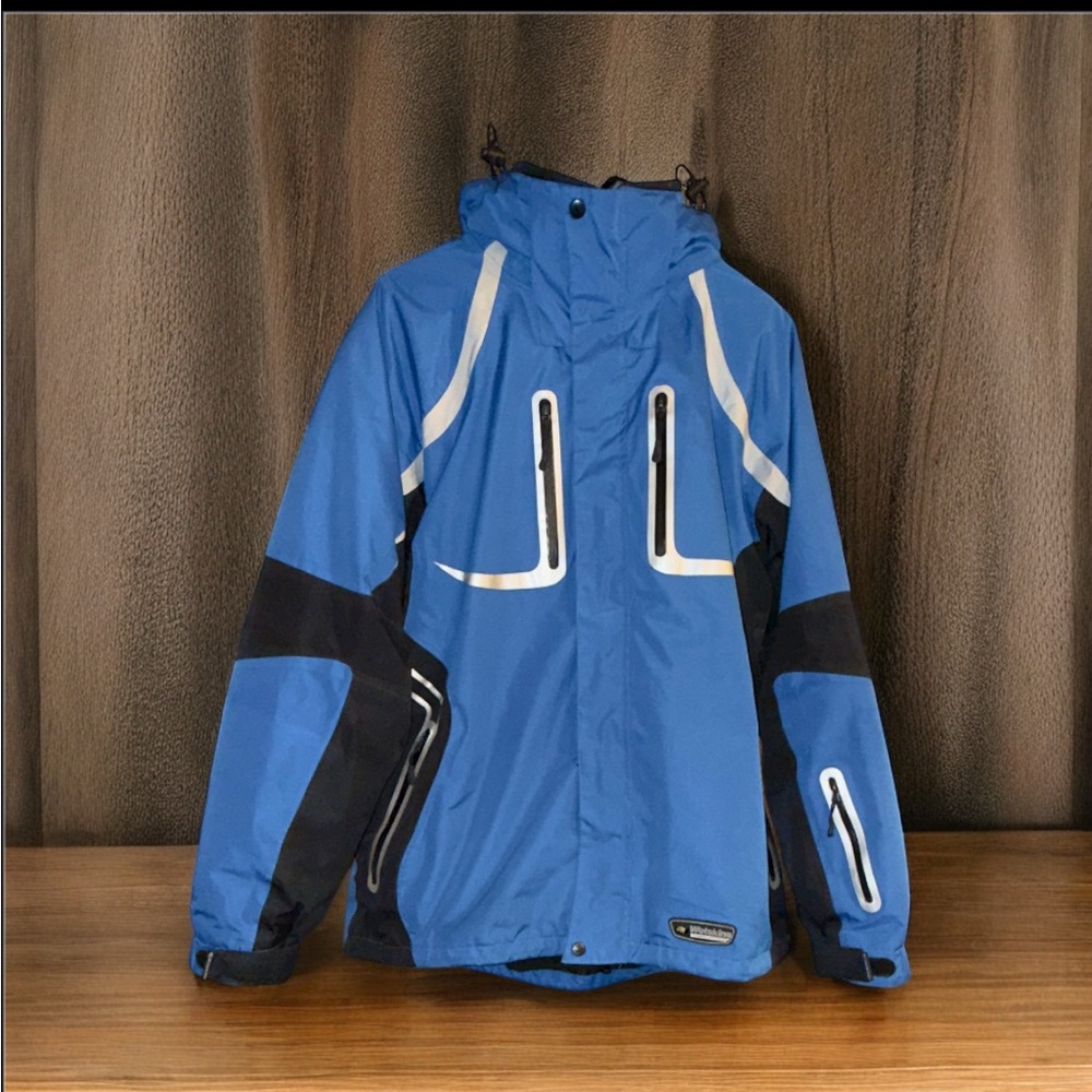 Men's Blue Wetskins 3-in-1 Winter Parka, Size XL